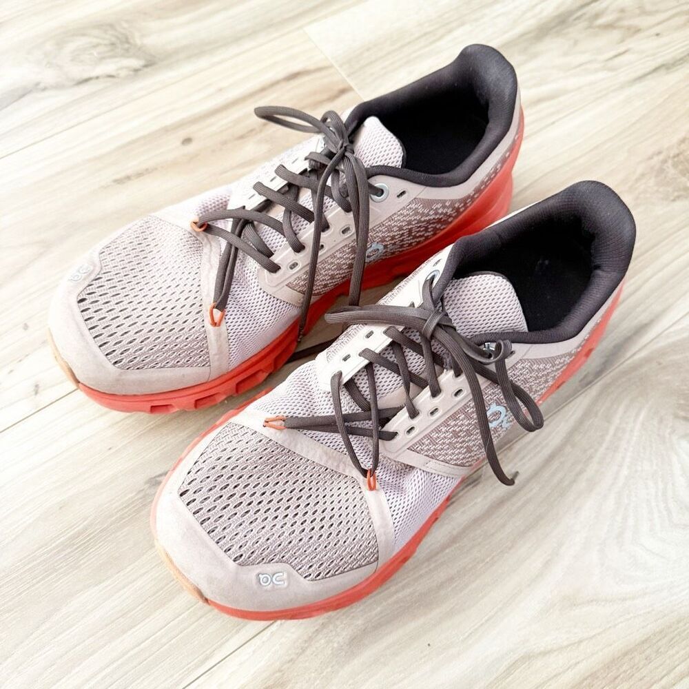 ON CLOUD | Running Women's Cloudstratus Sneaker Shoe Rosebrown Flare | Size 9 - Picture 2 of 10